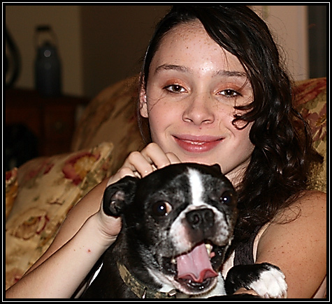 Carissa and Oscar ... Thanksgiving 2008 ...