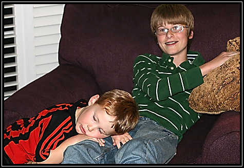 Joey ... worn out ... Thanksgiving ... 2008 ... 