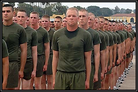 Michael ... Marine Reserves ... graduation ... January 23, 2009 ... California ...  