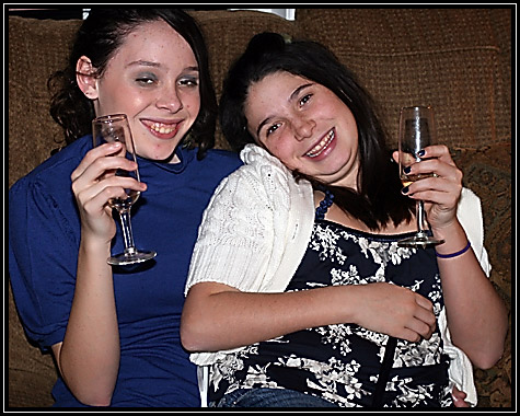 Carissa and Alexis ... December 31, 2008 ... 