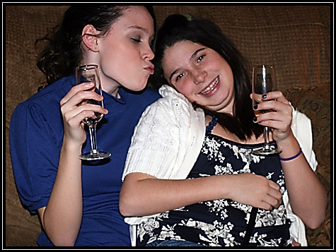 Carissa and Alexis ... December 31, 2008 ... 