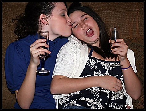 Carissa and Alexis ... December 31, 2008 ... 