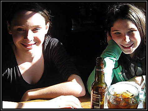 Alexis and Carissa ... Fitz's tenth aniversary  ... February 7, 2009 ....